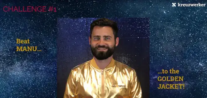 golden jacket